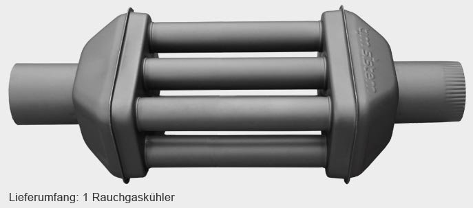 Abgaswärmetauscher Rauchgaskühler 0,8m x 120mm