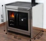 Edelstahl Küchenofen Gesa 7kW