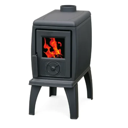 Plamen Gusskaminofen Trenk Mit Herdplatte und 8,9 kW