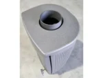 Plamen Gusskaminofen Gala Grau und 8 kW