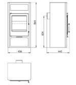 Kaminofen Altea 6kW