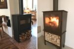 Kaminofen Juhnberg Lorenz 7kW mit Holzfach