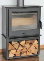 Kaminofen Juhnberg Lorenz 7kW mit Holzfach