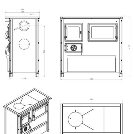Küchenhexe Bertha 7 kW
