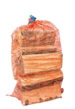 Brennholz Birke 25 cm 80 Sack Palette