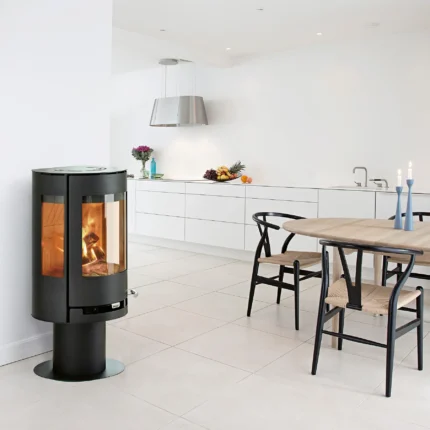 Aduro 9.3 Kaminofen Stahl Schwarz 8 kW mit Automatik
