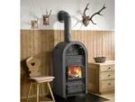 Wamsler Etna Kaminofen Gusseisen Schwarz 9 kW