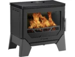 Wamsler W – Box Kaminofen Stahl Schwarz 8 kW