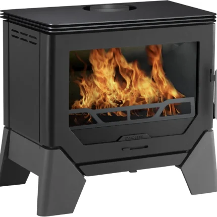 Wamsler W – Box Kaminofen Stahl Schwarz 8 kW