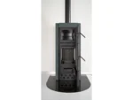 La Nordica Ester Kaminofen Naturstein Schwarz 8,2 kW mit Automatik