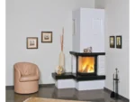 Hark Kaminofen Nebraska Bank Links Marmor Schwarz-Weiß 8 kW EEK: A+