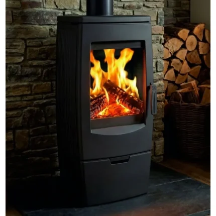 Plamen Gusskaminofen Gala Schwarz und 8 kW