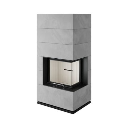 Spartherm SIM Varia 2R-55h Kaminbausatz RLU Beton Natur 1/3