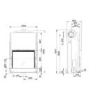 Spartherm Premium A-1V-87h Kamineinsatz 200 mm RR